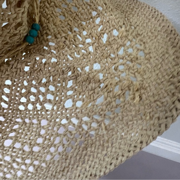 American Eagle - Wide Brim Sun Straw Vacation Hat - Picture 8 of 13